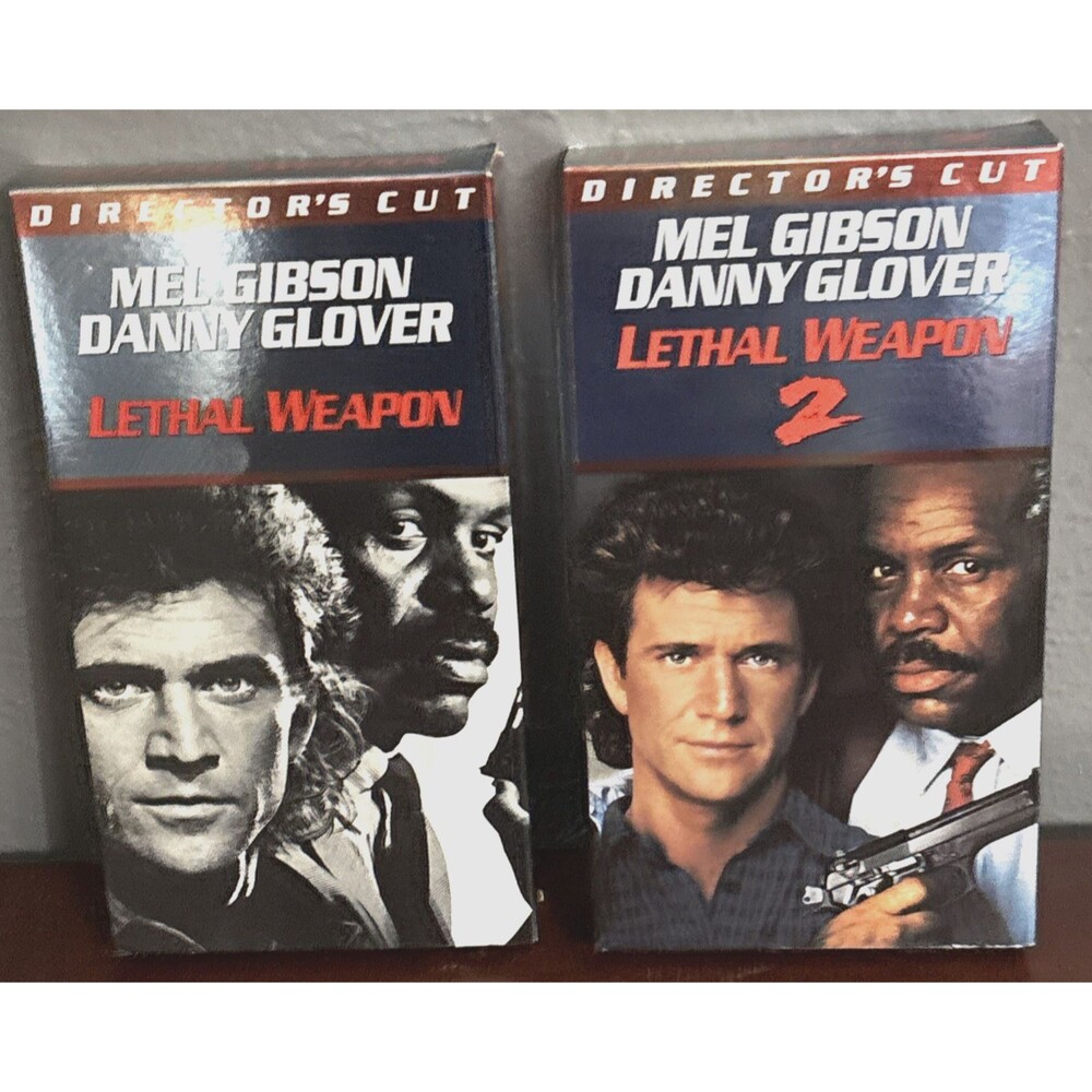 Lethal Weapon 1 &2 VHS Directors Cut